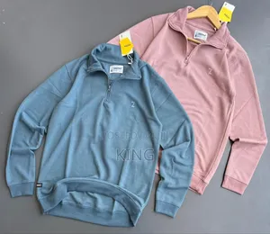 Quarter Zip Sweater. In All Colours