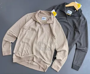 Quarter Zip Sweater. In All Colours