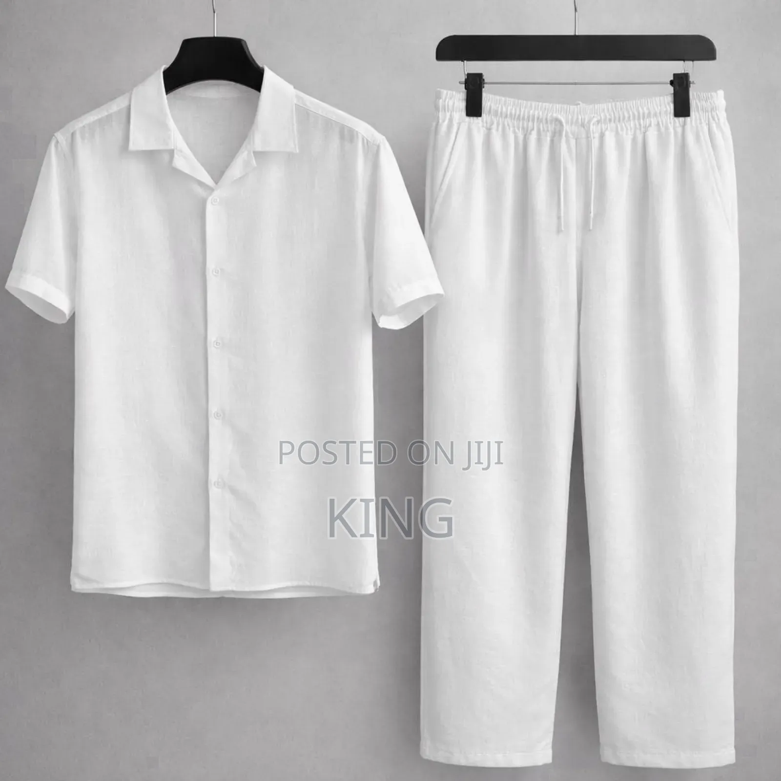 Linen Two Outfits Shirts, Trousers