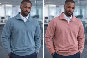 All Gentle Quarter Zip Sweaters