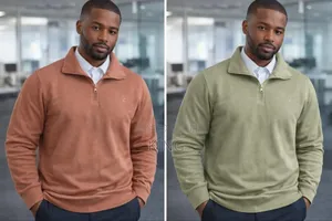 All Gentle Quarter Zip Sweaters
