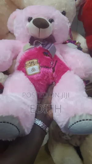 Pink Teddy Bear for Valentine