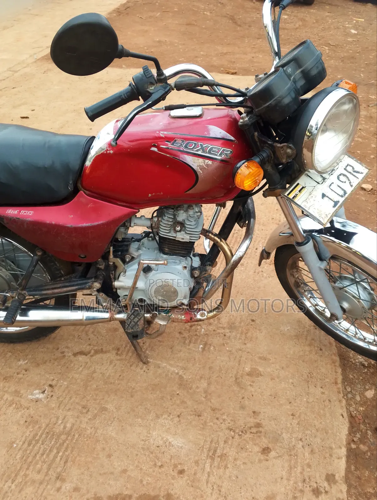 Bajaj Boxer 100 2022 Red