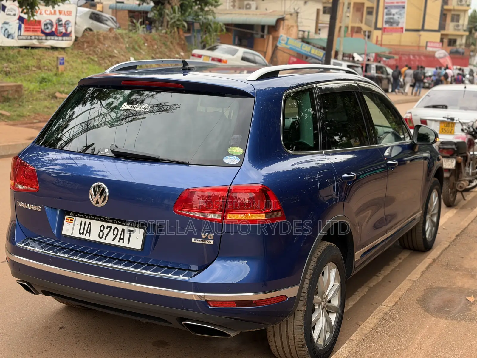 Volkswagen Touareg 2017 Blue