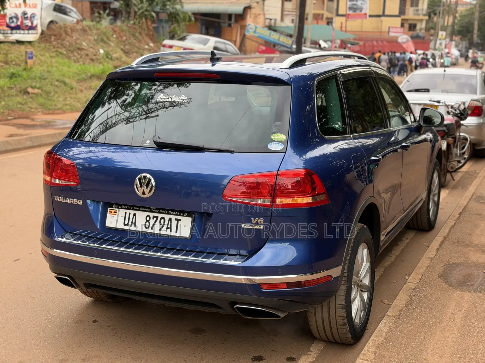 Volkswagen Touareg 2017 Blue