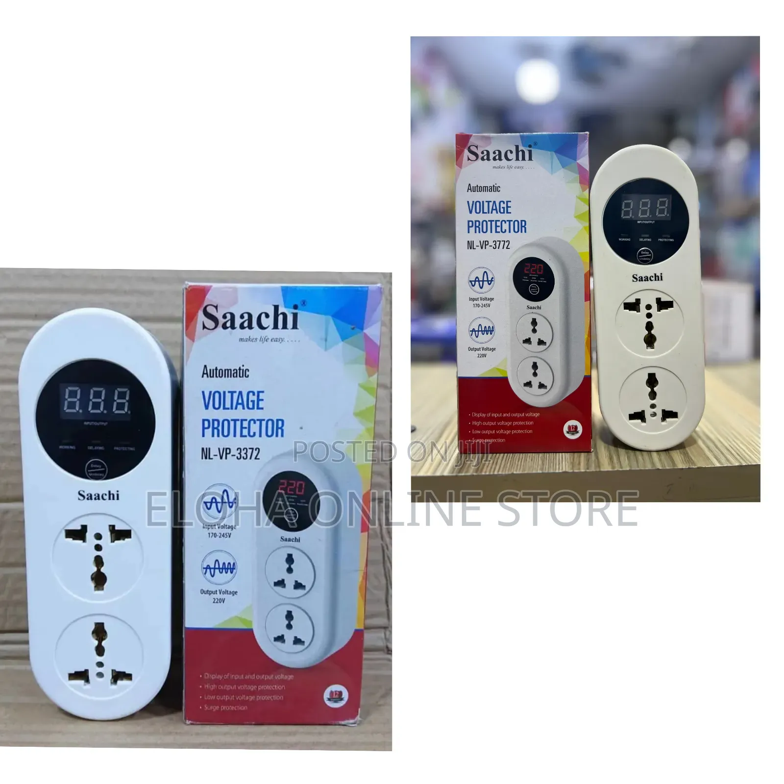 Saachi Nl-Vp-3772 Automatic Voltage Protector
