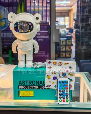Astronaut Galaxy Light Projector With Stickers