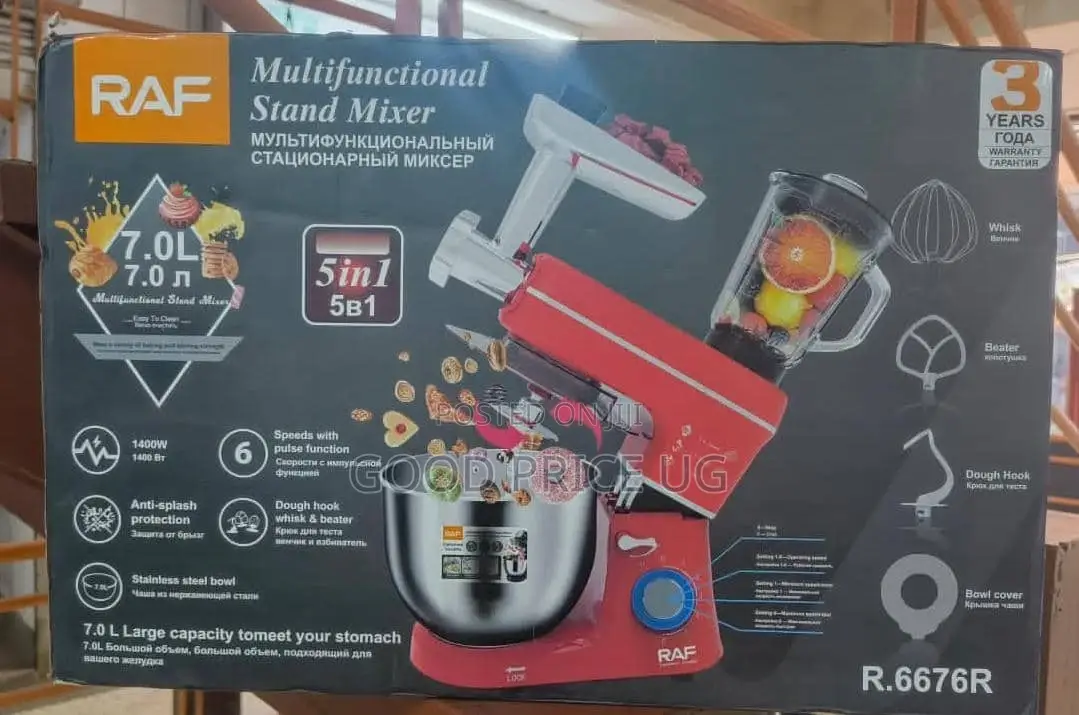 Ed Raf Multifunctional Stand Mixer, Model R.6676r.