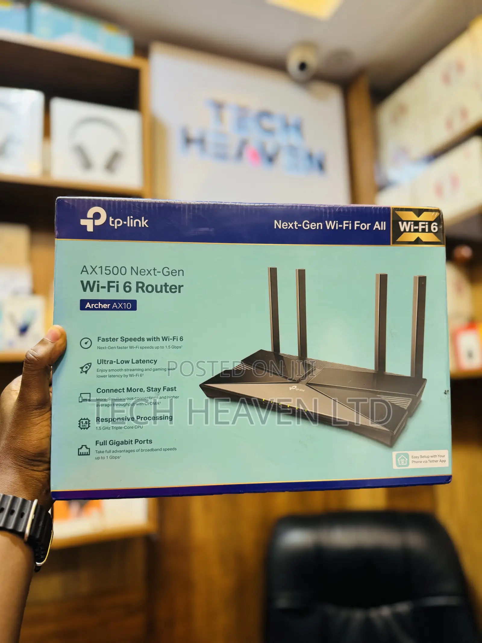 Tplink Ax1500 Next-Gen Wi-Fi 6 Router - Access Point