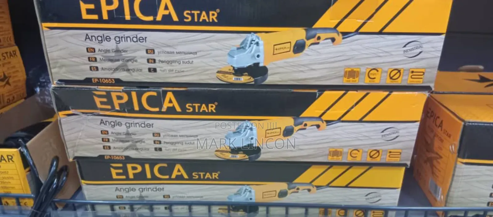 Epica Star Angle Grinder