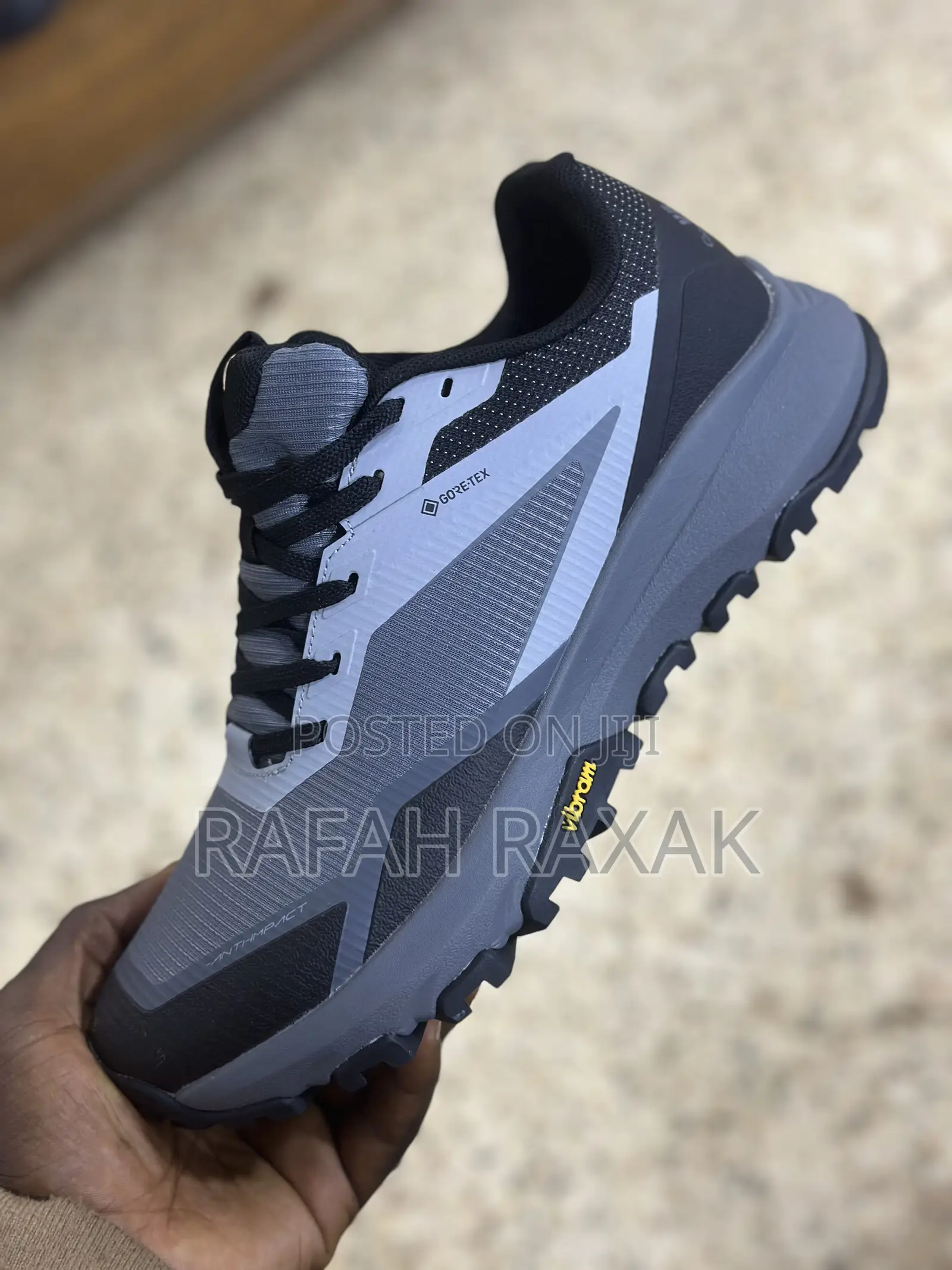 Original Men’S Gray Waterproof Gore-tex Hiking Sneakers