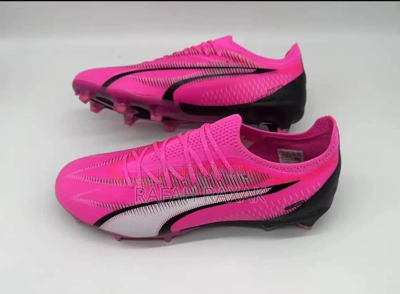 Men’S Pink Puma Ultra Ultimate Fg/Ag Football Boots