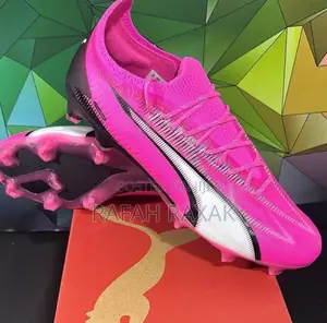 Men’S Classic Poison Pink Puma Ultra Ultimate Fg/Ag Football Boots