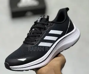 Original Men’S Black/White Adidas Running Trainer Sneakers