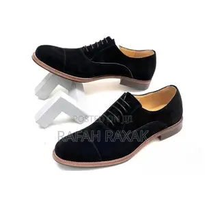 Original Men’S Classic Clarks Black Suede Oxford Shoes