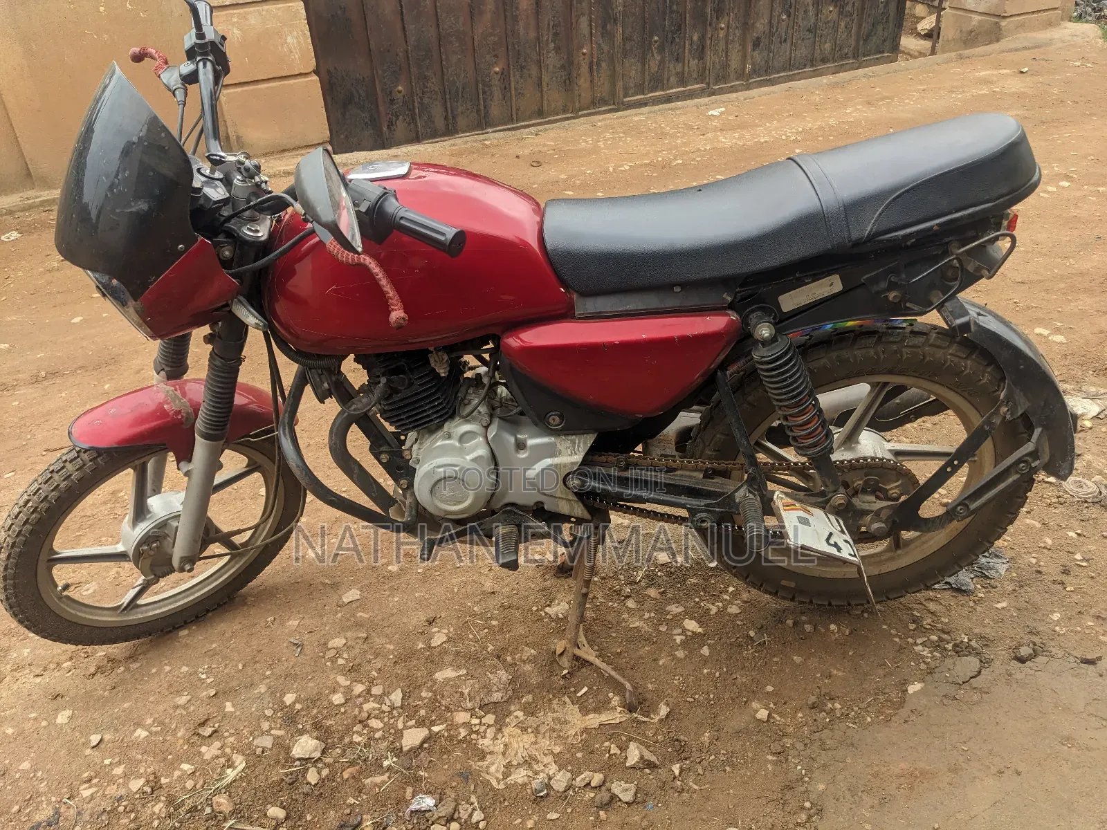 Bajaj CT 125X 2024 Red