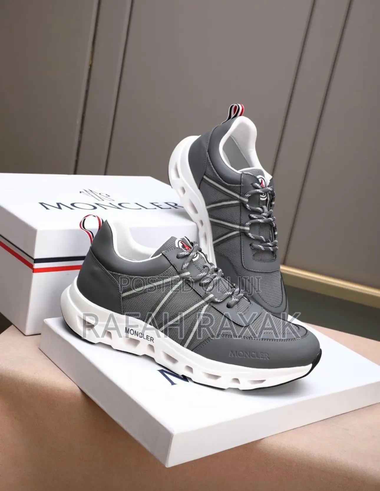 Original Men’S Super Classic Moncler Luxury Sneakers