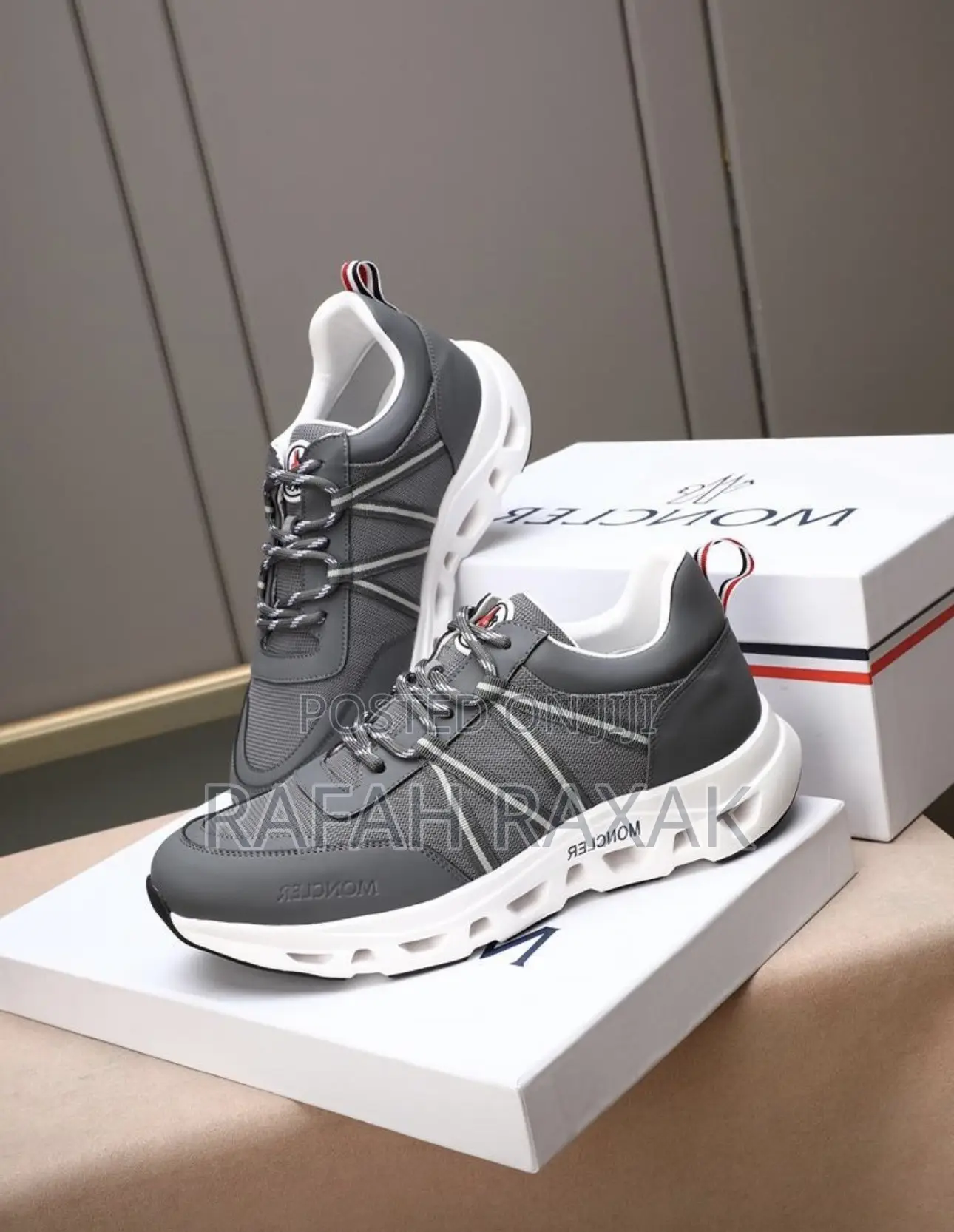 Original Men’S Super Classic Moncler Luxury Sneakers