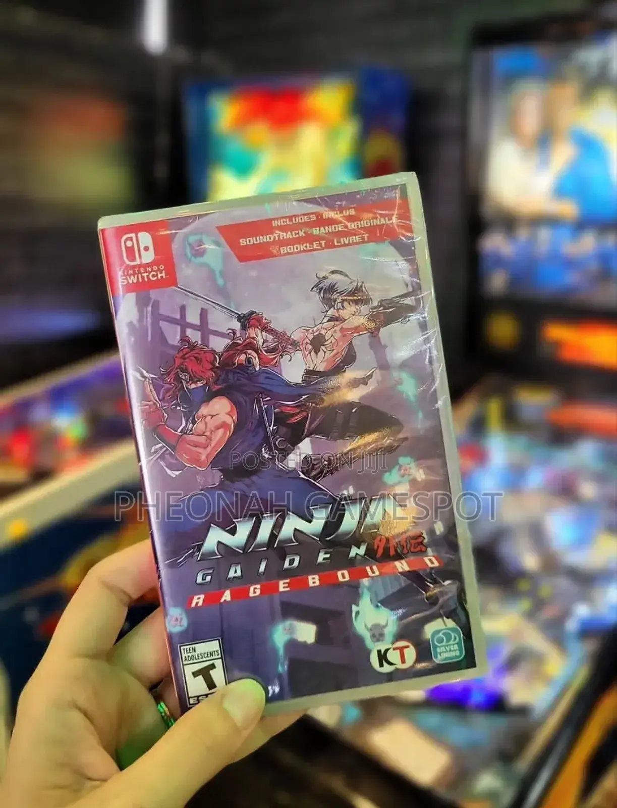 Ninja Gaiden the Rage Bound Game for Nintendo Switch
