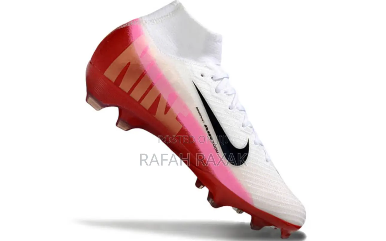 Nike Air Zoom Mercurial Vapor 10 Elite Fg White/Red Football Boots