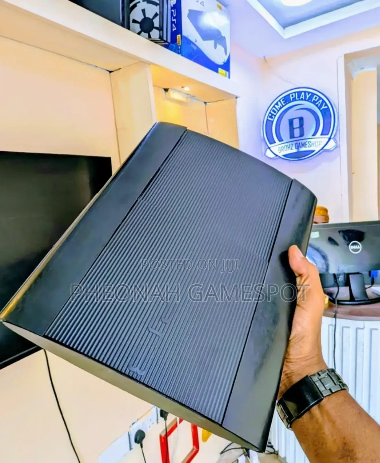 Ps3 Console Only: Power Cable Not Included, System Alone. No Pads