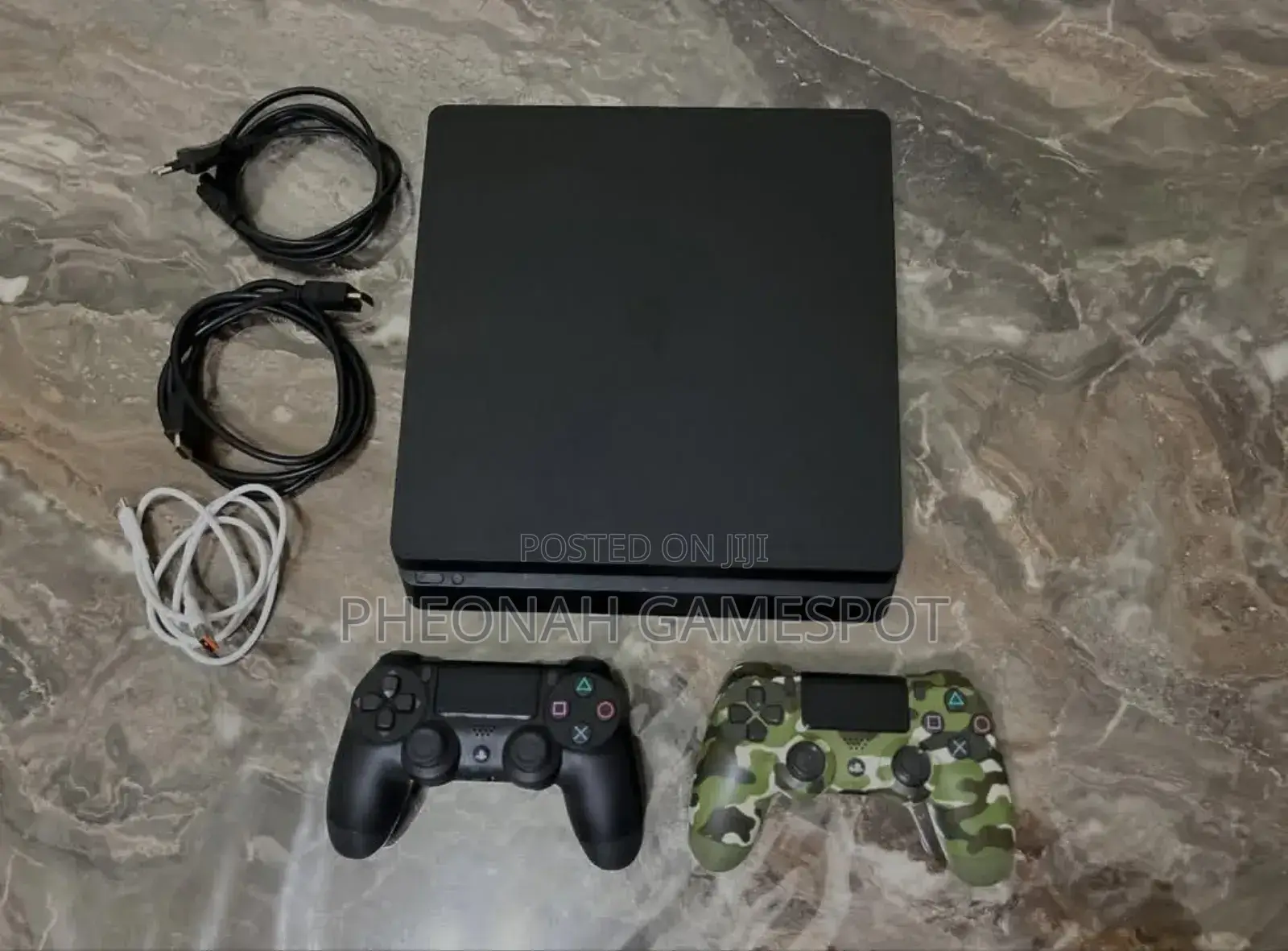 Playstation 4 Slim: 13 Games and 2 Pads. Rent Is Due, Please Buy.