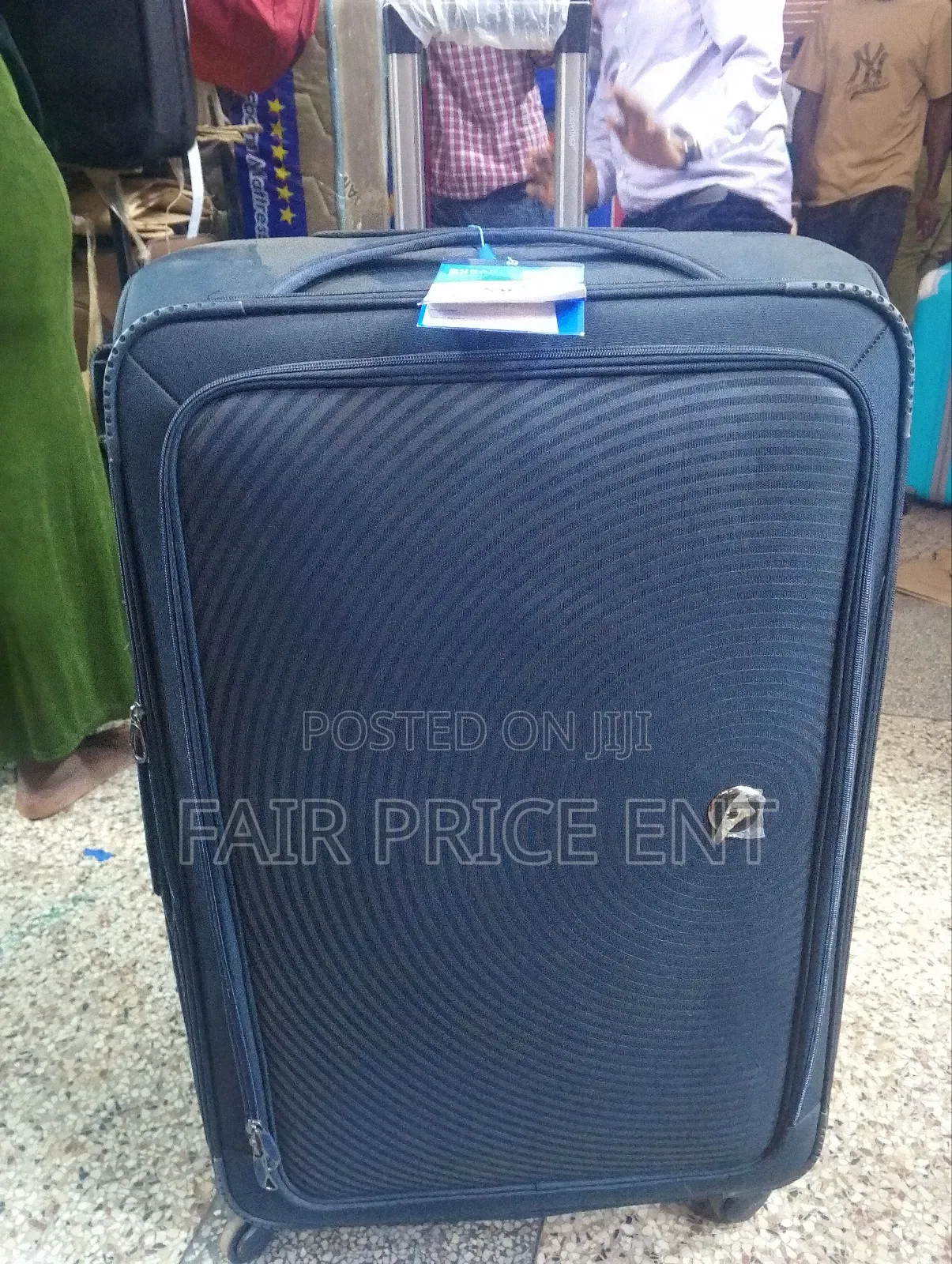 Original Cloth Suitcase. Good Partner. Extra Large.( Blue)
