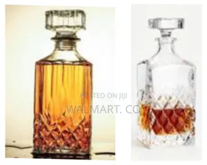 Classic Cut Crystal Whiskey Decanter With Stopper