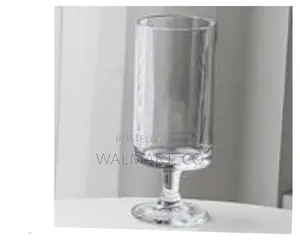 Set of 6 Contemporary Cylindrical Stemmed Glasses