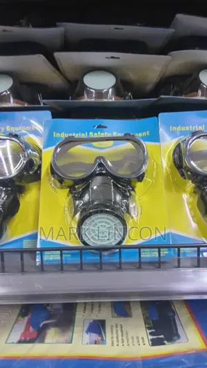 Respirator Mask And Goggles Set