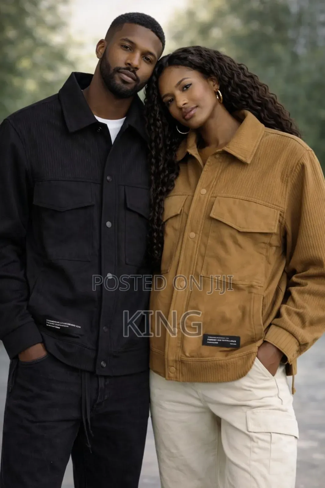 Arizona Men and Women Button Up Jacket