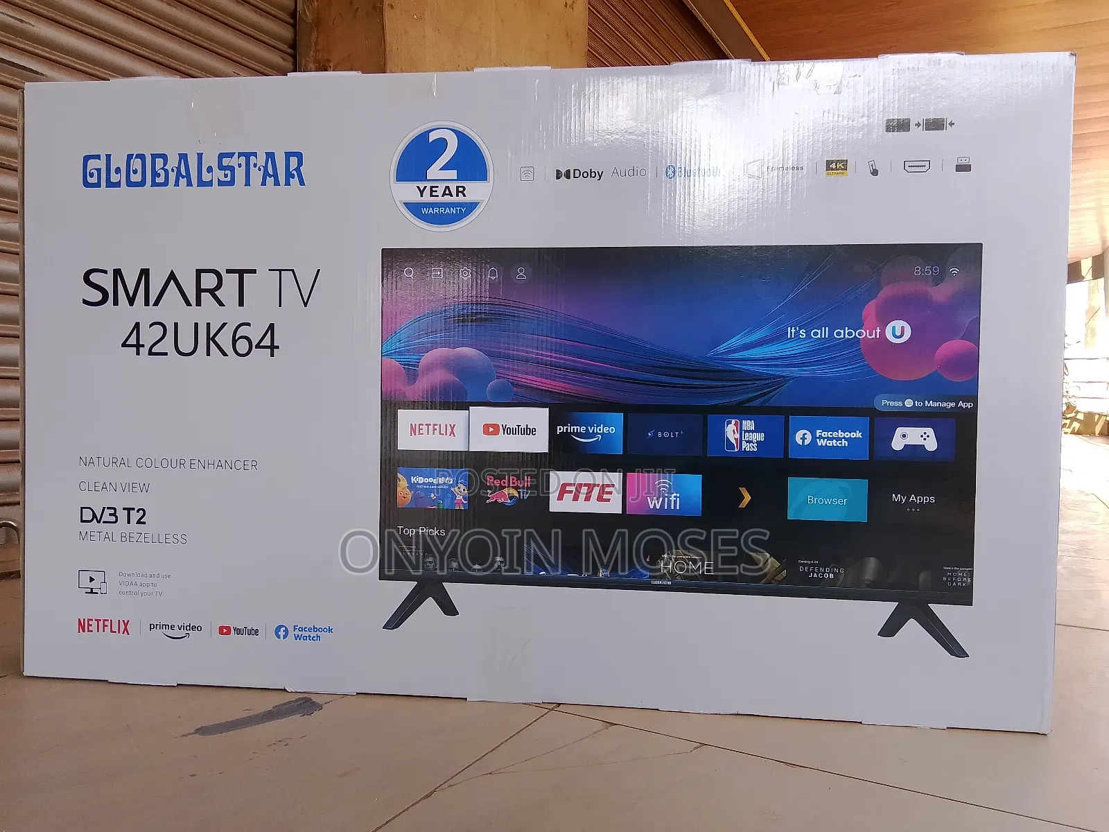 New Brand of Globalstar 42 Inches Android Smart Tv