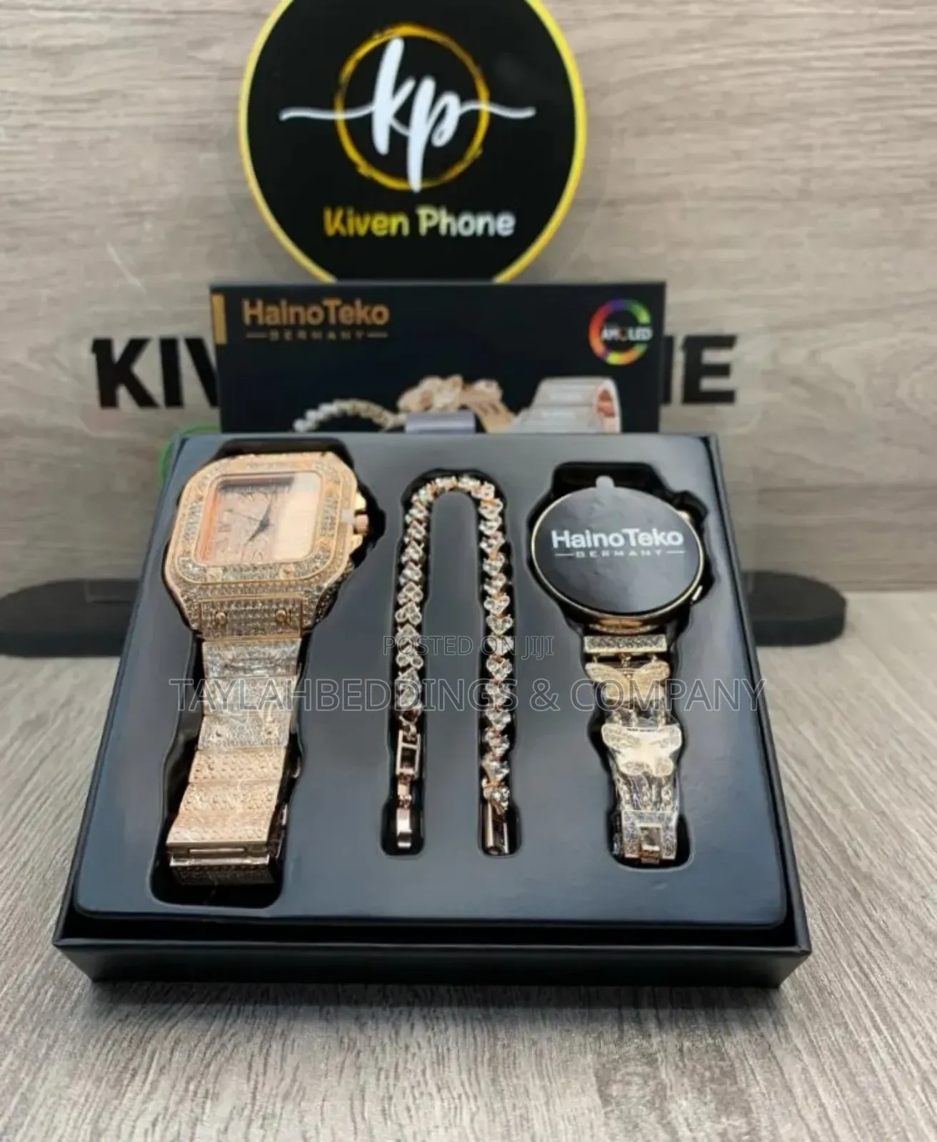 Hainoteko G14 Mini Smart Watch With Stylish Analog Watch Beautifully