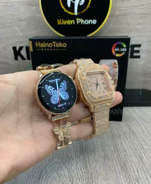 Hainoteko G14 Mini Smart Watch With Stylish Analog Watch Beautifully