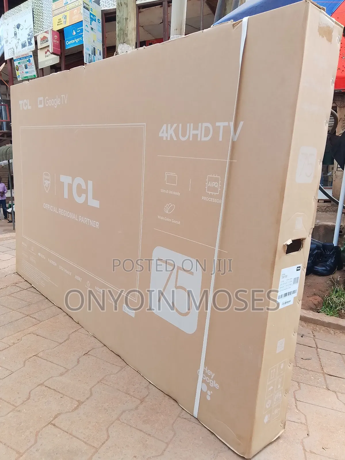 75" TCL Uhd Google Tv