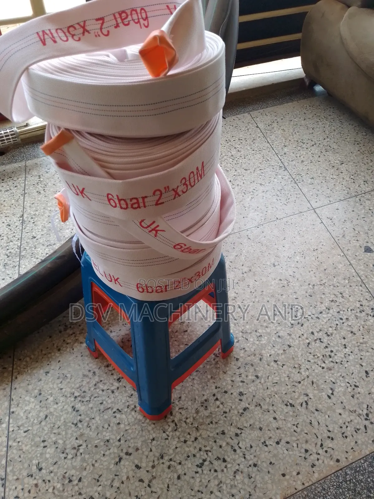 2" 2 Inches Delivery Canvas Hose Pipes 30metres Long