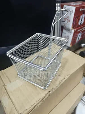 Stainless Steel Mini French Fry Basket.