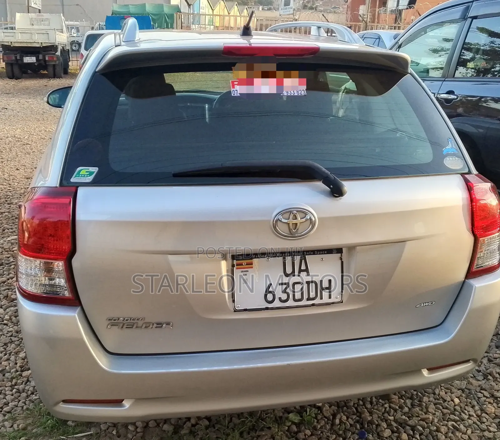 Toyota Corolla Fielder 1.5 Petrol AWD 2012 Silver