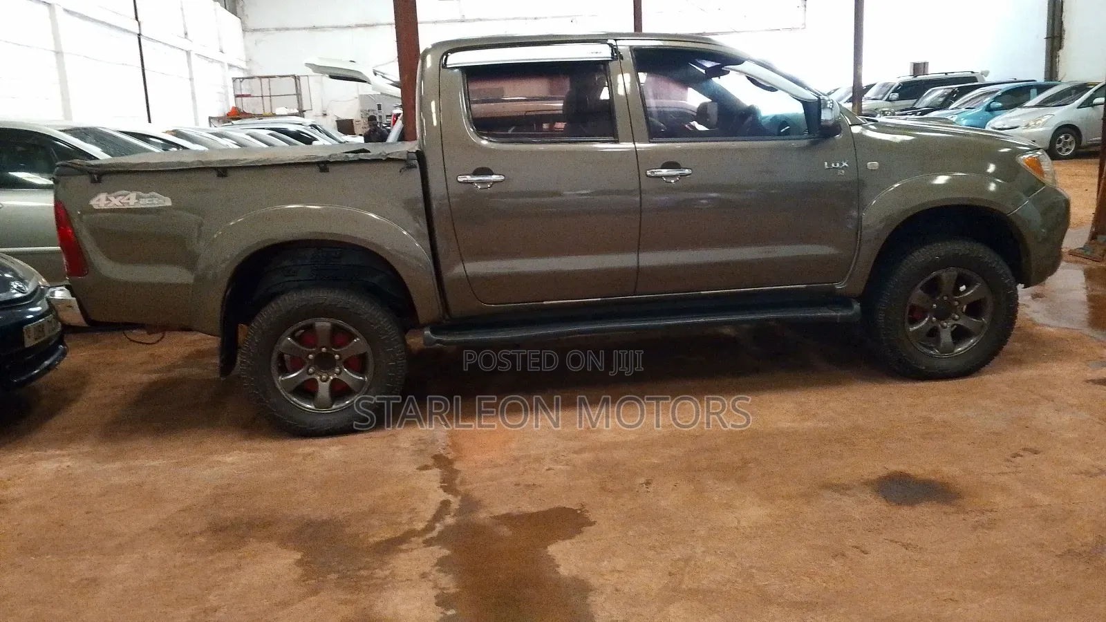 Toyota Hilux 2.5 D-4D Double Cab 4x4 SRX 2007 Gray