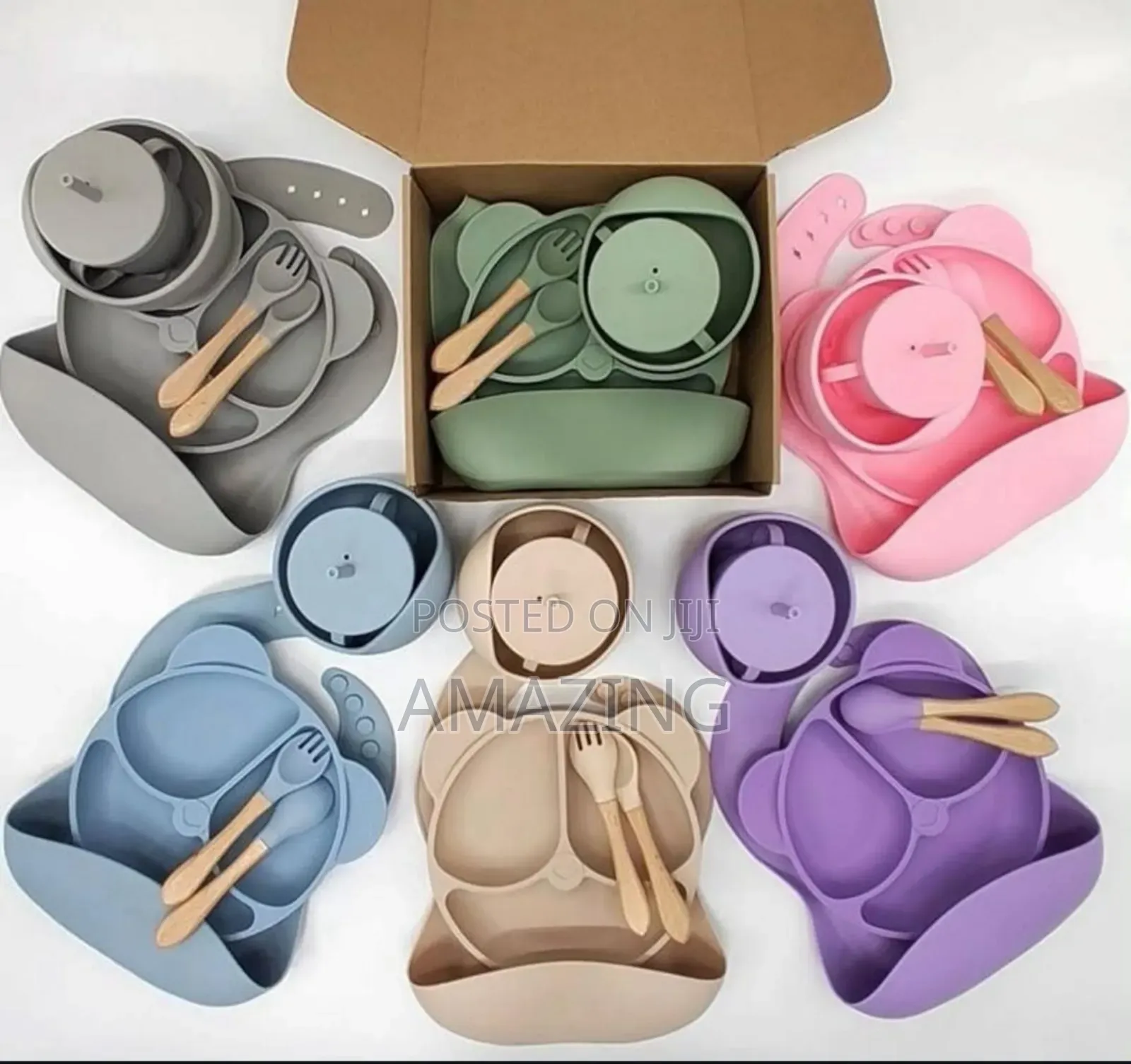Silicone Feeding Set