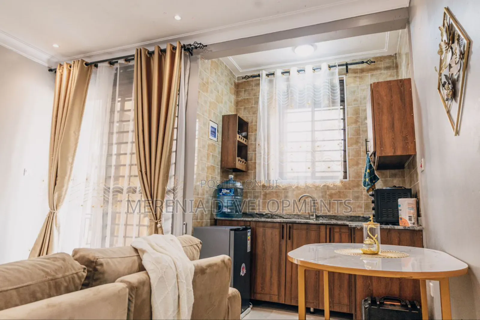 Furnished 1bdrm Apartment in Bunga, Makindye for rent