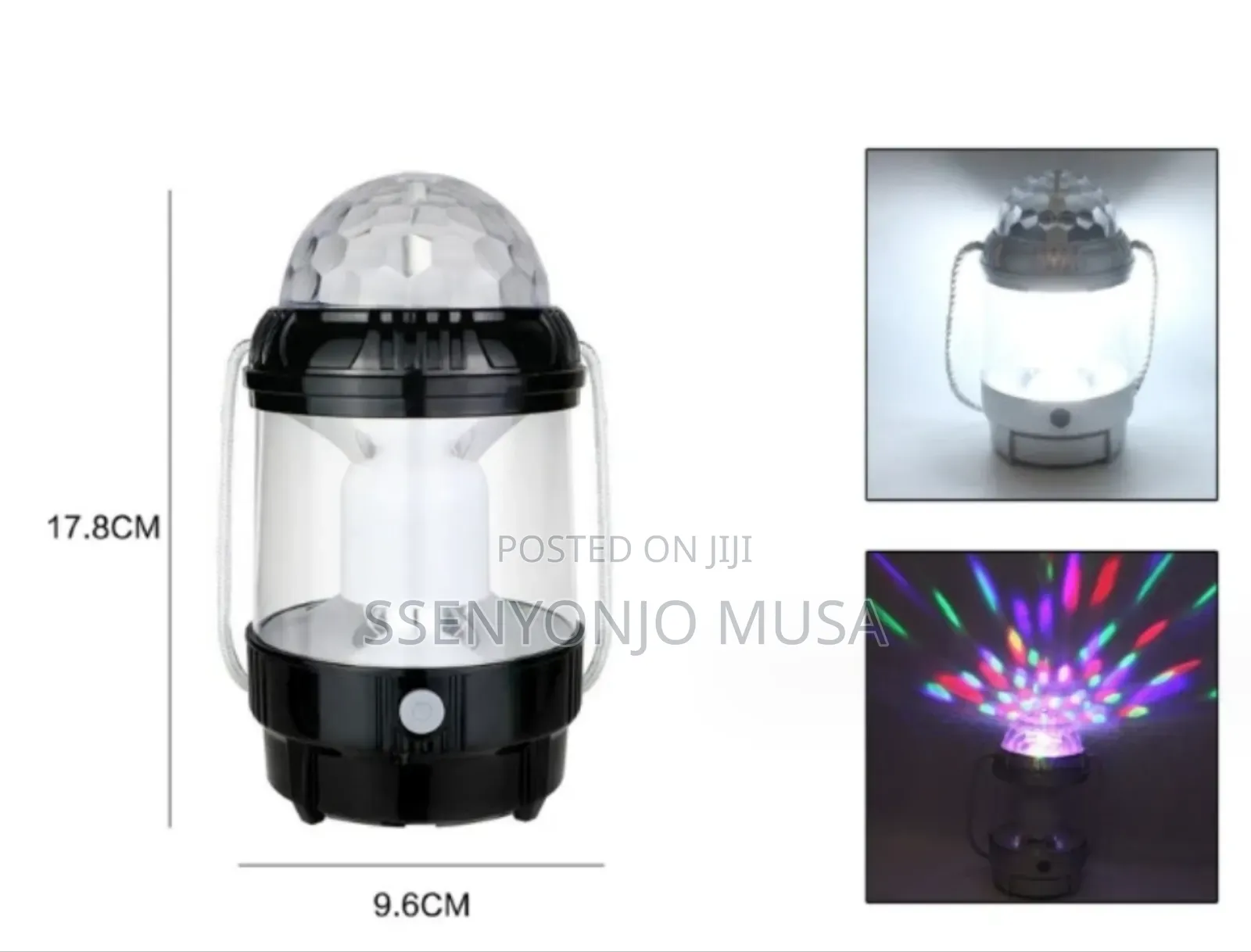 20w Multifunctional Led Disco Stage Light With Projection–Color Change