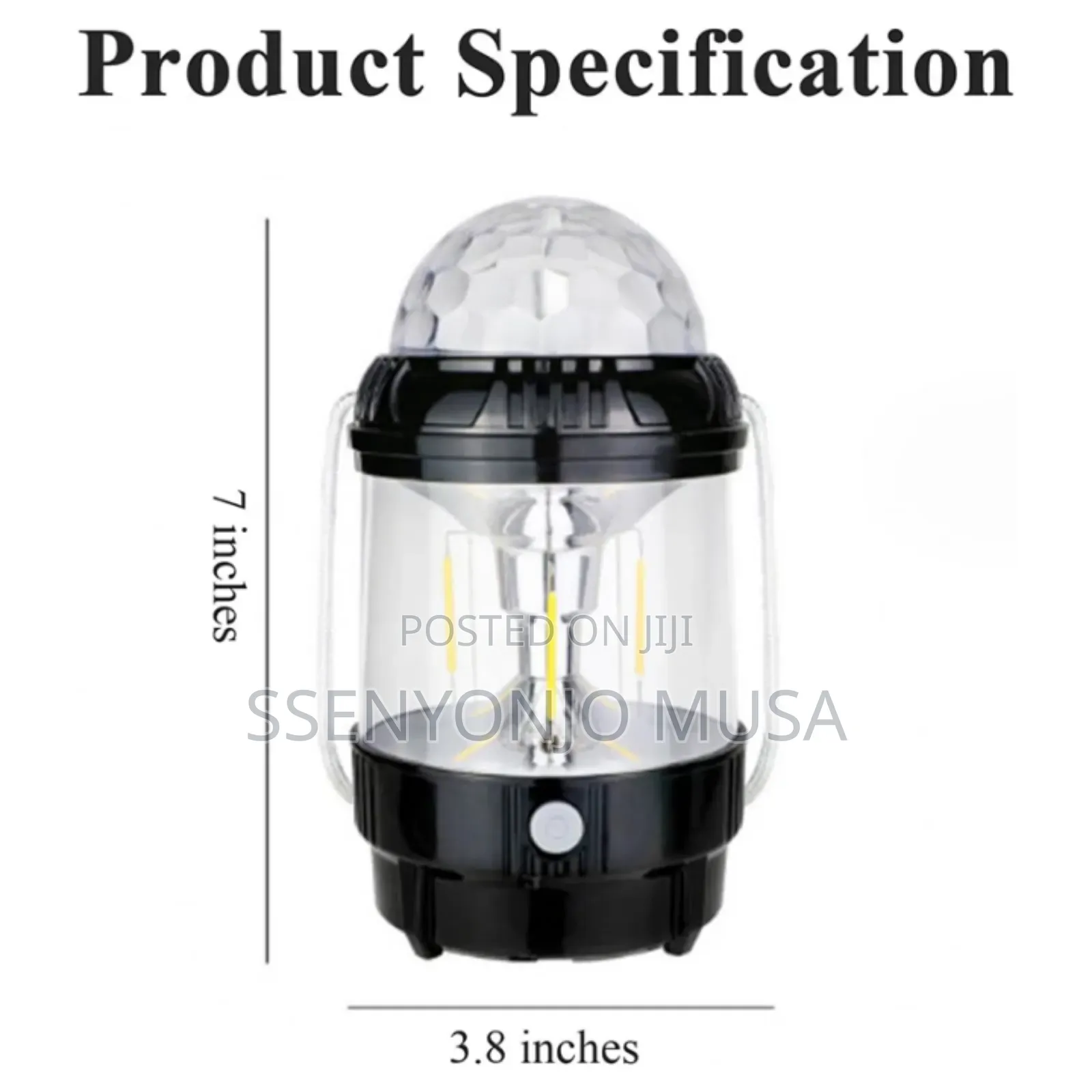 20w Multifunctional Led Disco Stage Light With Projection–Color Change