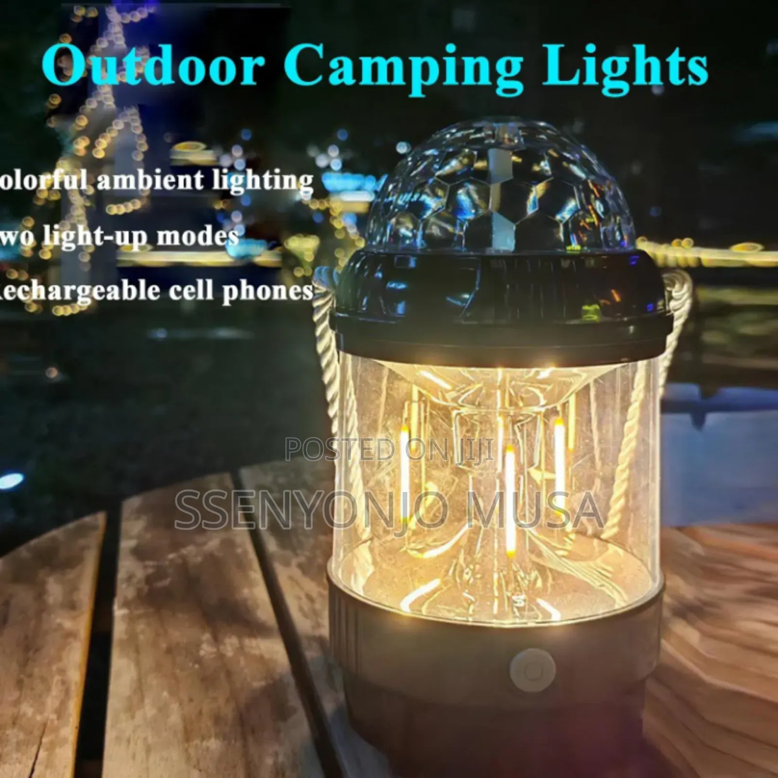 20w Multifunctional Led Disco Stage Light With Projection–Color Change