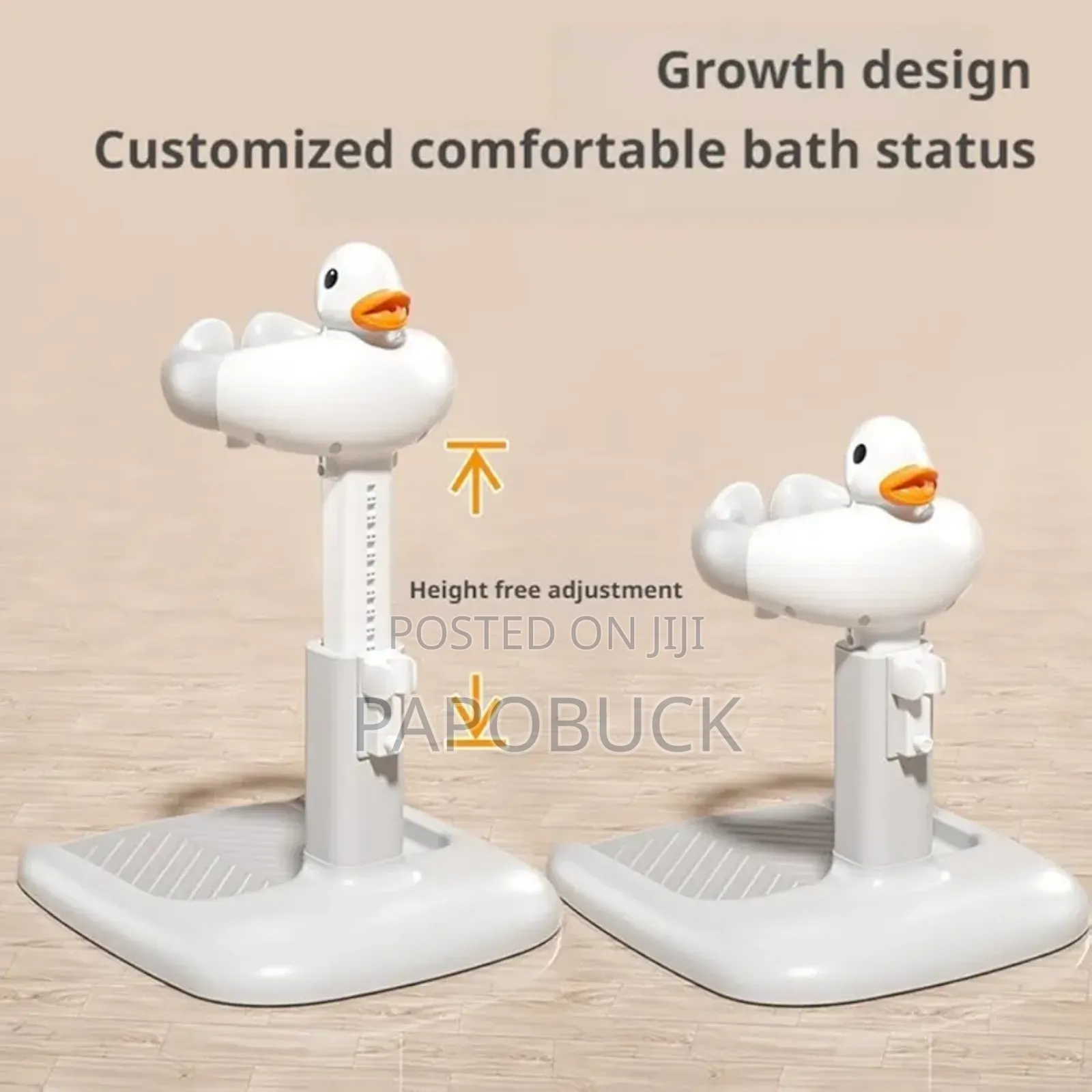 Adjustable Baby Bathing Stand, With Anti-Slip Base
