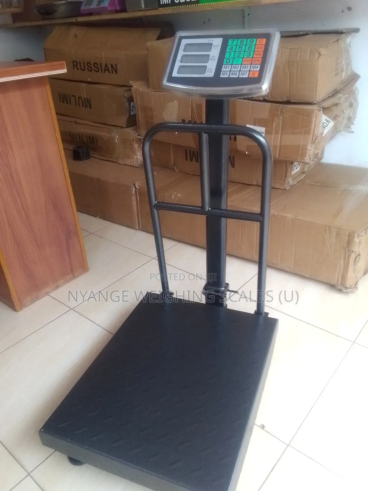 Black Color Weighing Scale Kitchen 340kg Weigh Digital Weighing Scale