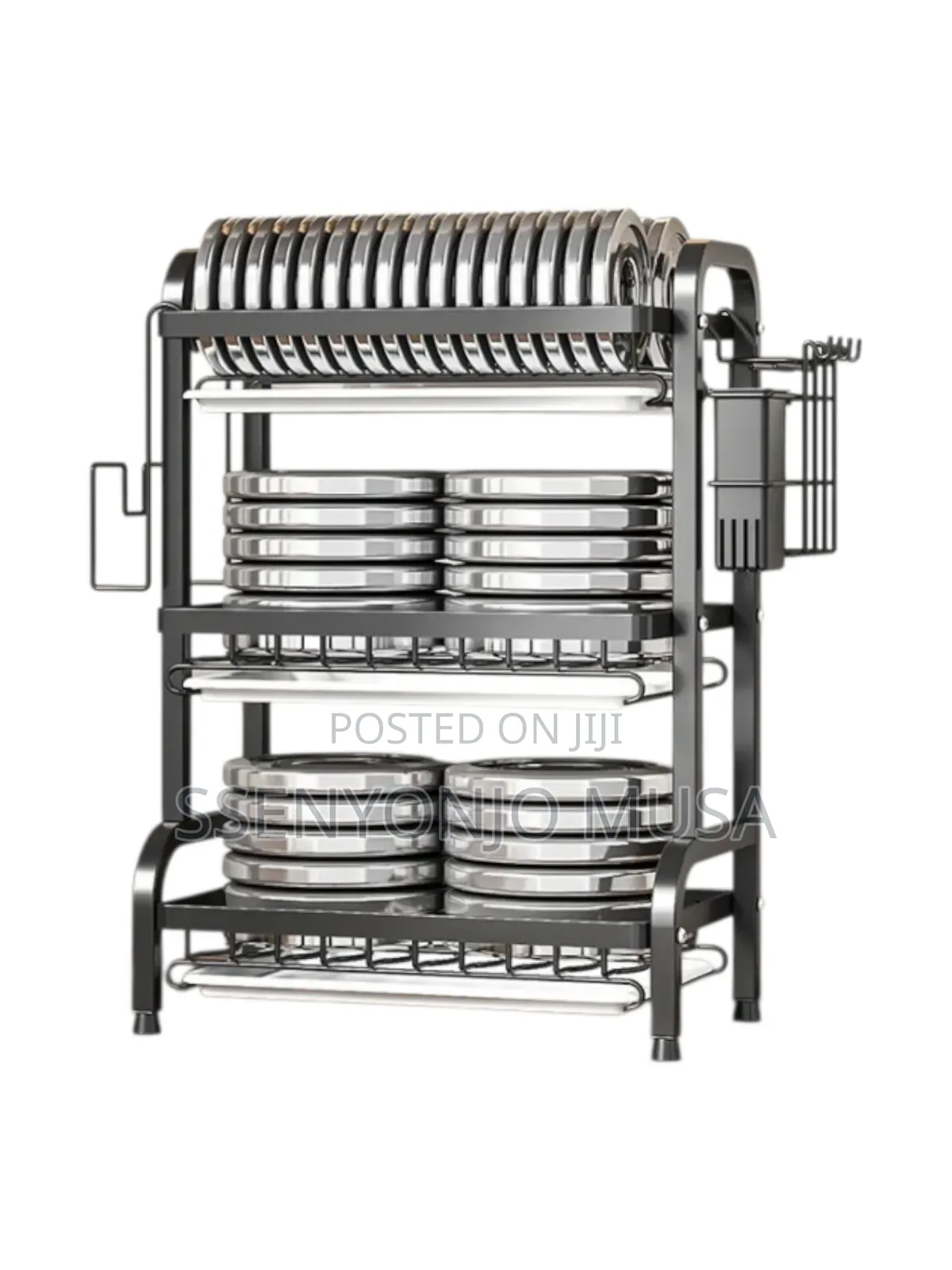 Multifunctional Kitchen Utensil Holder |3-Leveldish Drainer