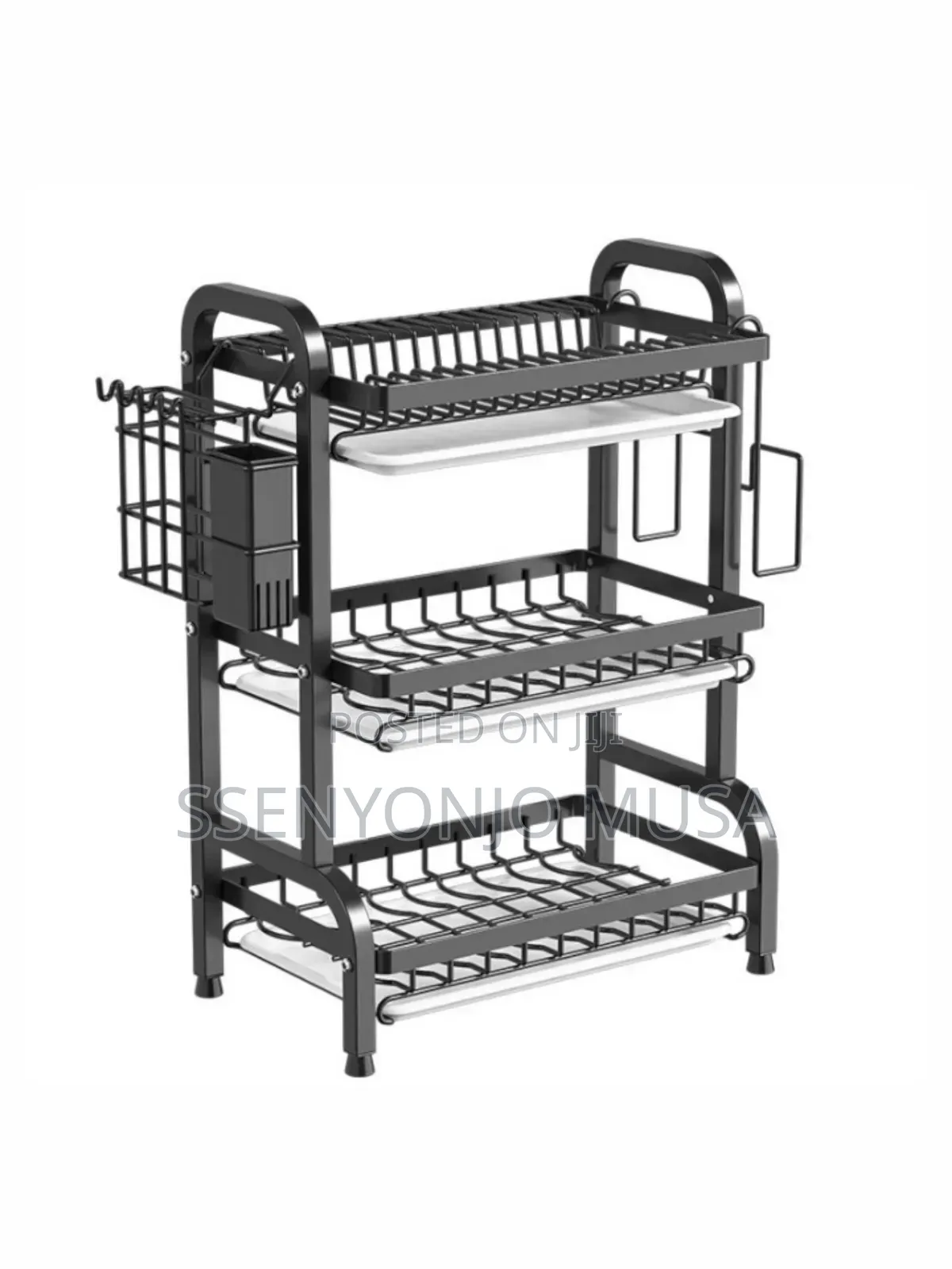 Multifunctional Kitchen Utensil Holder |3-Leveldish Drainer