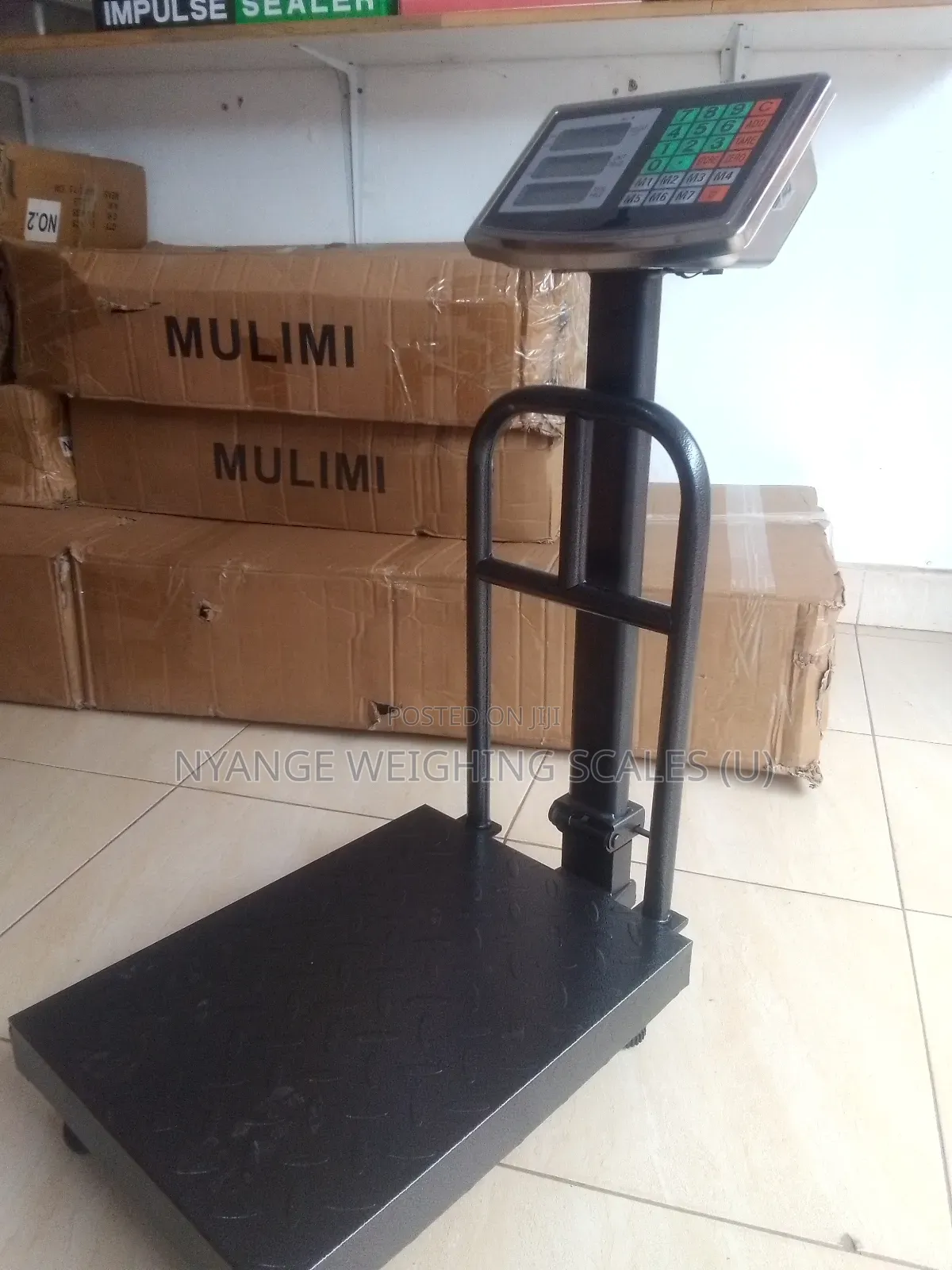 Multifunctional 130kg Weighing Scale Commercial Digital Weighing Scale