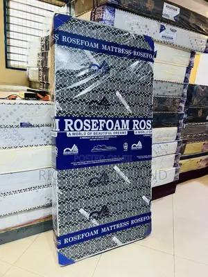 3x6 6 Inches Rose Foam Mattress Tep End